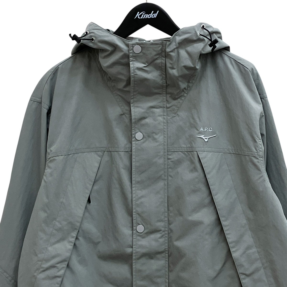 A．P．C．×MIZUNO マウンテンパーカー 古着・中古-3枚目のアイテム画像