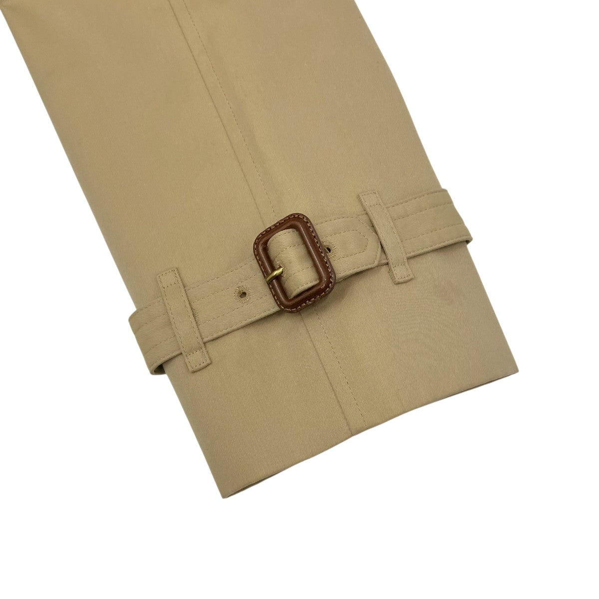 BURBERRY LONDON Honey Beige Canvas Trench Coatトレンチコート4069176 古着・中古-7枚目のアイテム画像