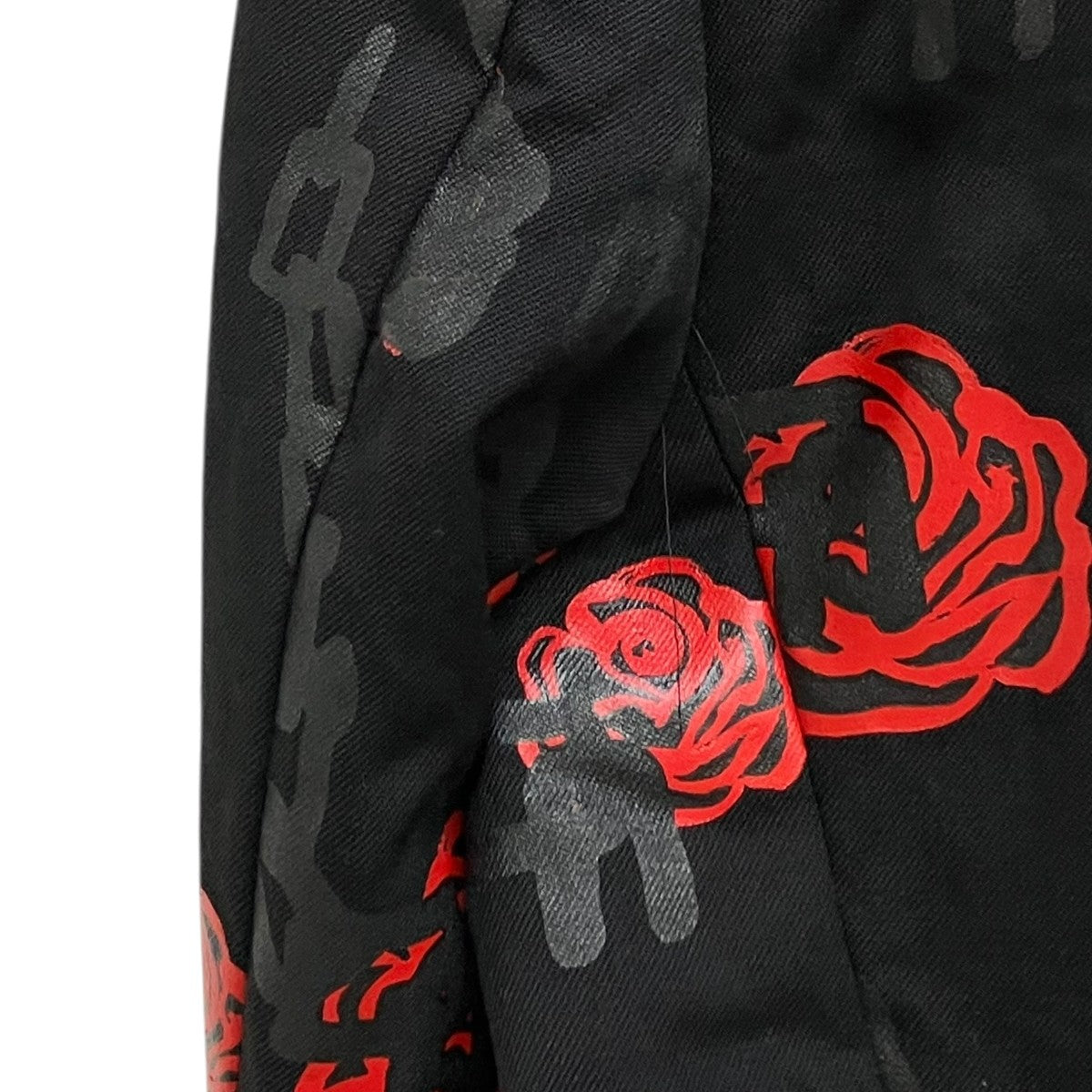 BLACK COMME des GARCONS ローズチェーンプリントジャケット1T-J016 古着・中古-5枚目のアイテム画像