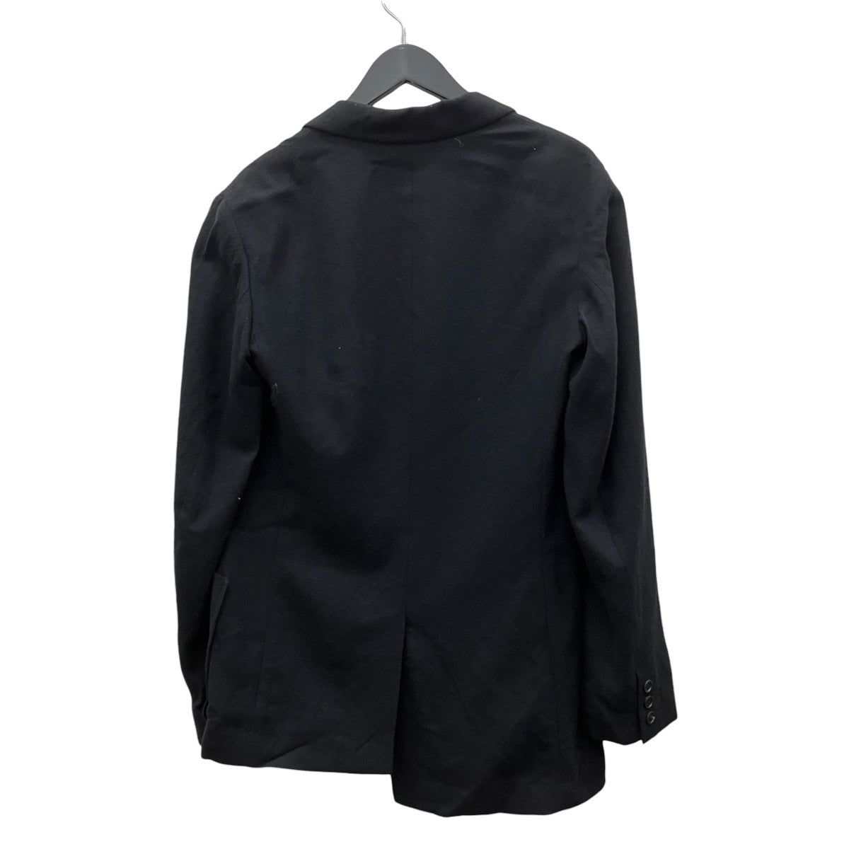 s’yte WOOL VIYELLA ASYMMETRICAL PLEATED JACKET UB-J02-102 古着・中古-2枚目のアイテム画像