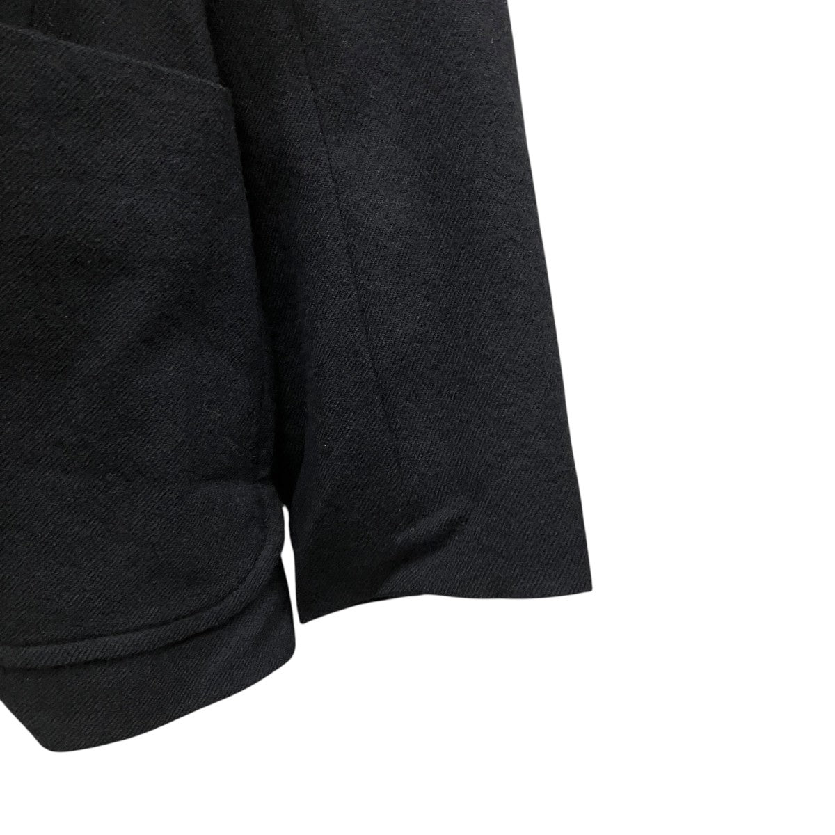 s’yte WOOL VIYELLA ASYMMETRICAL PLEATED JACKET UB-J02-102 古着・中古-5枚目のアイテム画像
