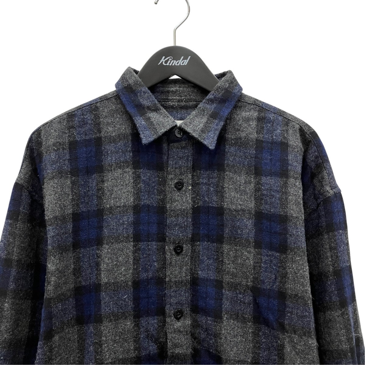 WTAPS 25AW TXT 01 LS WOPL． TWEED． TEXTILE． OF ／252TQDT-SHM03 古着・中古-3枚目のアイテム画像