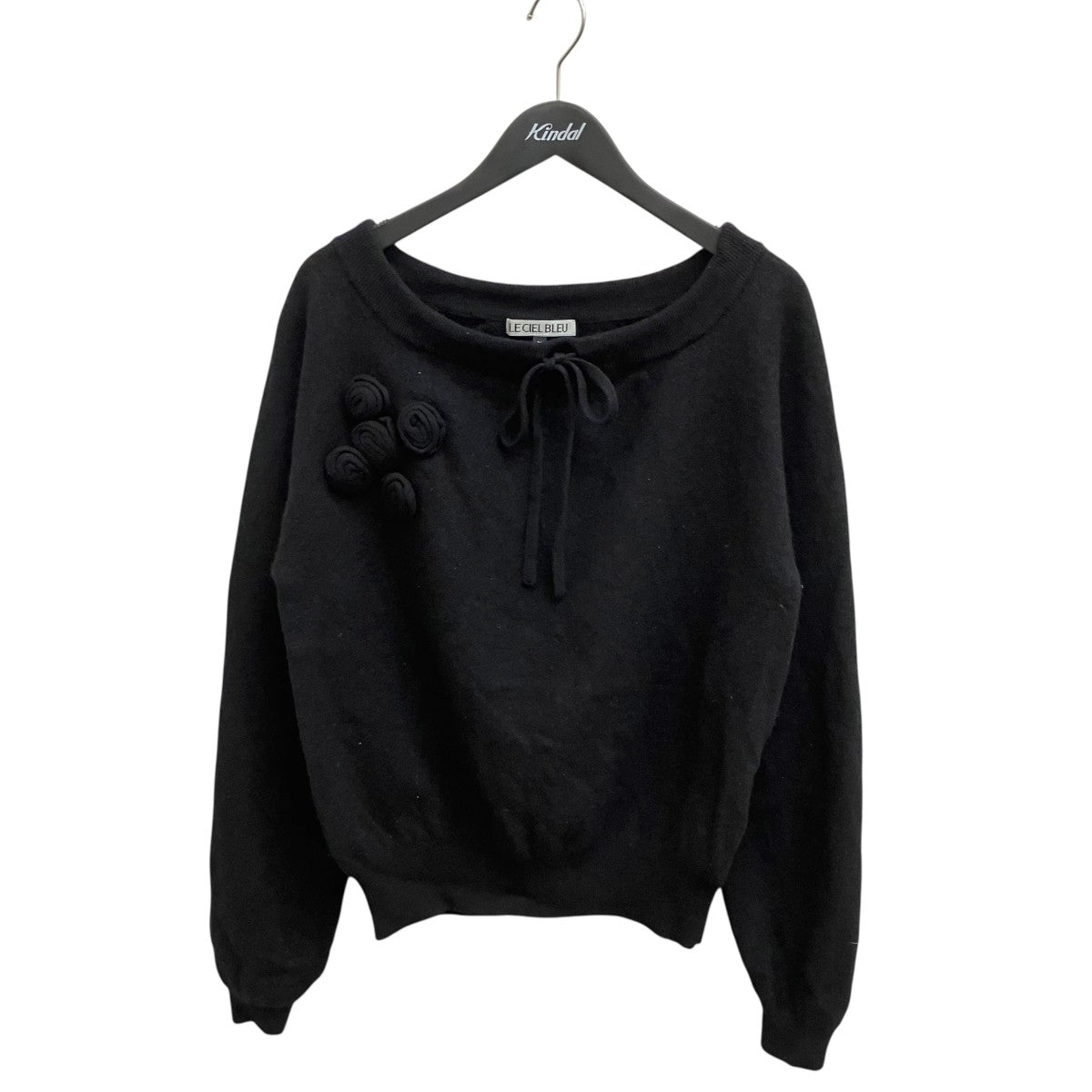 25AWGathered Neckline Pulloverニット27A6168