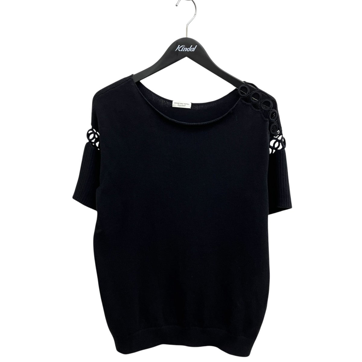DRIES VAN NOTEN 半袖ニット 古着・中古-1枚目のアイテム画像
