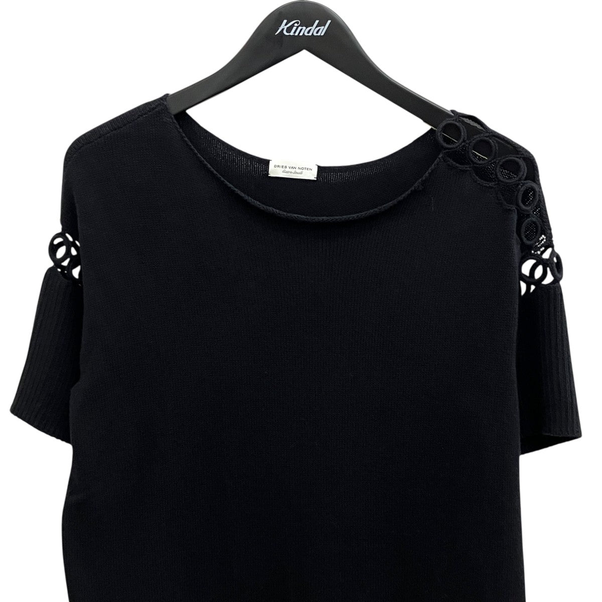 DRIES VAN NOTEN 半袖ニット 古着・中古-3枚目のアイテム画像