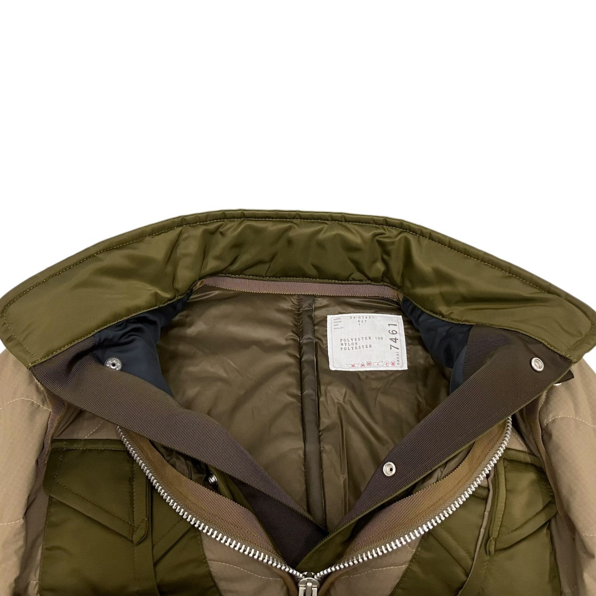 sacai 中綿ジャケット24-07461 古着・中古-7枚目のアイテム画像
