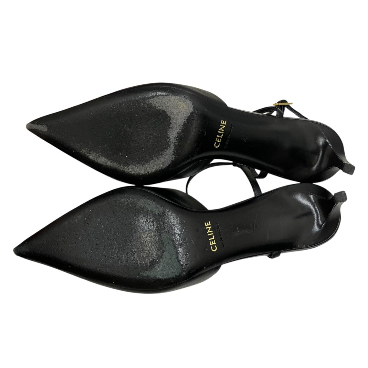 CELINE キトゥン Tバーストラップ パンプス RM 1213 古着・中古-4枚目のアイテム画像