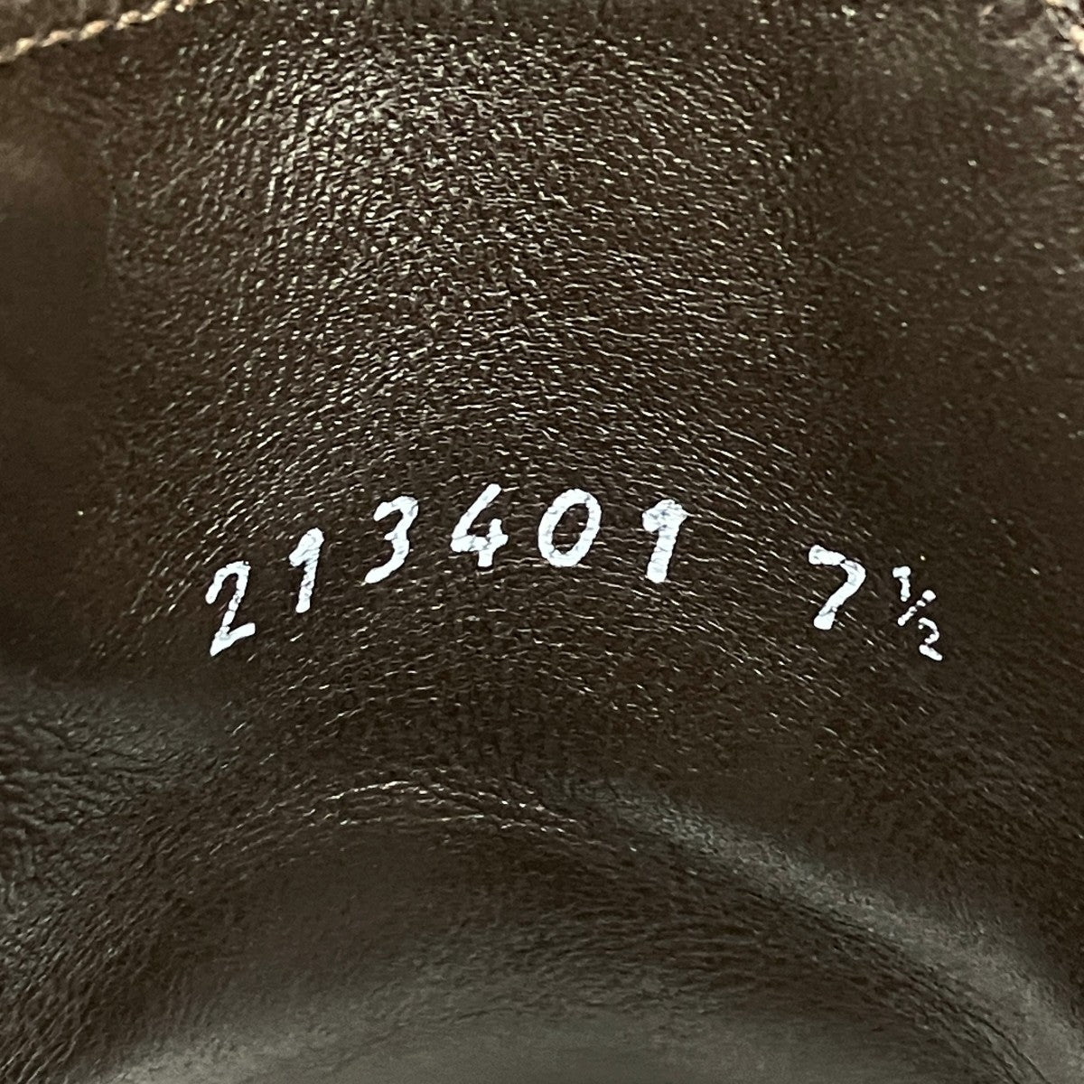 AURALEE LEATHER SQUARE BOOTSレザーブーツA21AS01FT 古着・中古-7枚目のアイテム画像