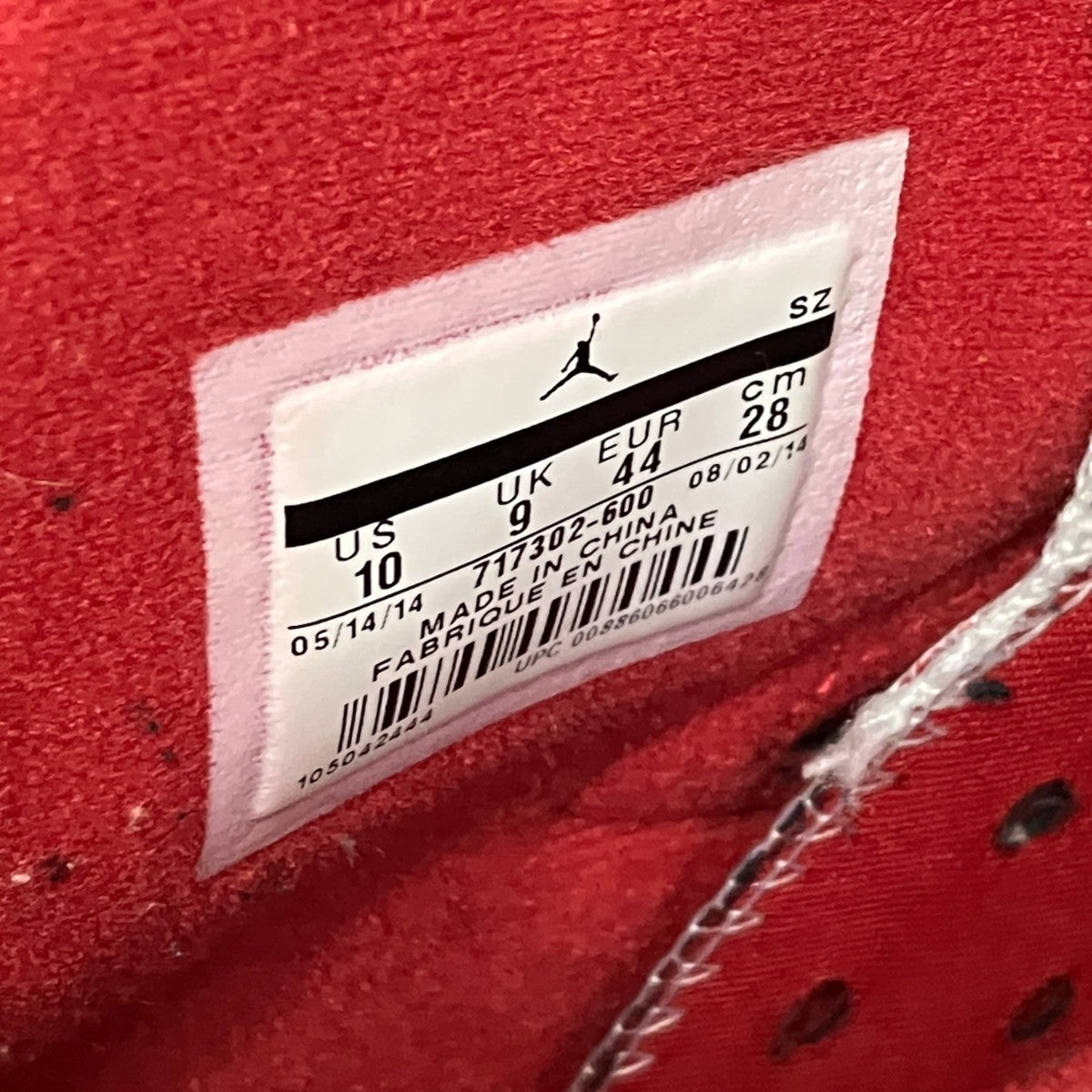 AIR JORDAN 6 RETRO SLAM DUNKスニーカー717302-600