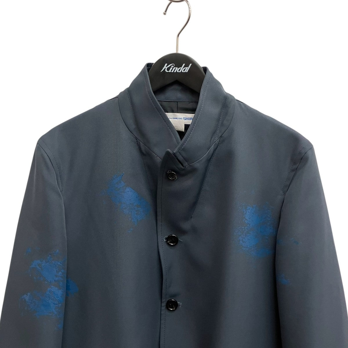 COMME des GARCONS SHIRT 24SSWoven Hand PrintedテーラードジャケットFM-J502 古着・中古-4枚目のアイテム画像