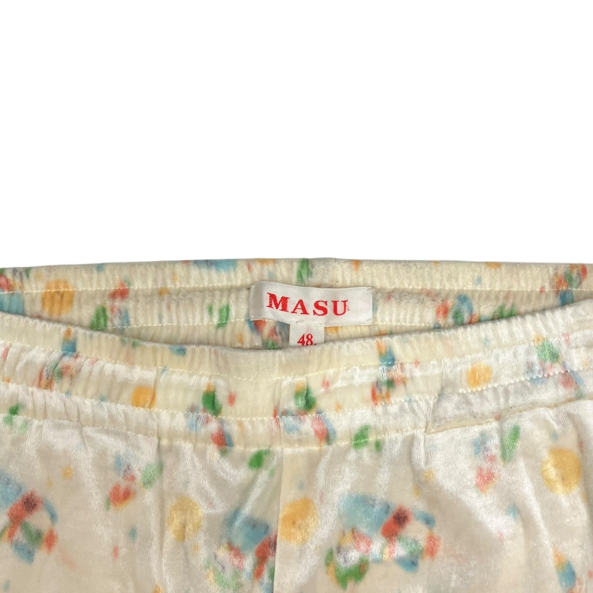 MASU PRINT VELOUR EASY PANTSパンツMASS-PT1024 古着・中古-6枚目のアイテム画像