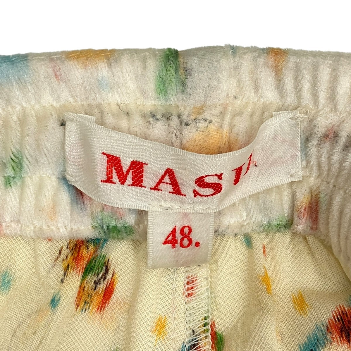 MASU PRINT VELOUR EASY PANTSパンツMASS-PT1024 古着・中古-7枚目のアイテム画像