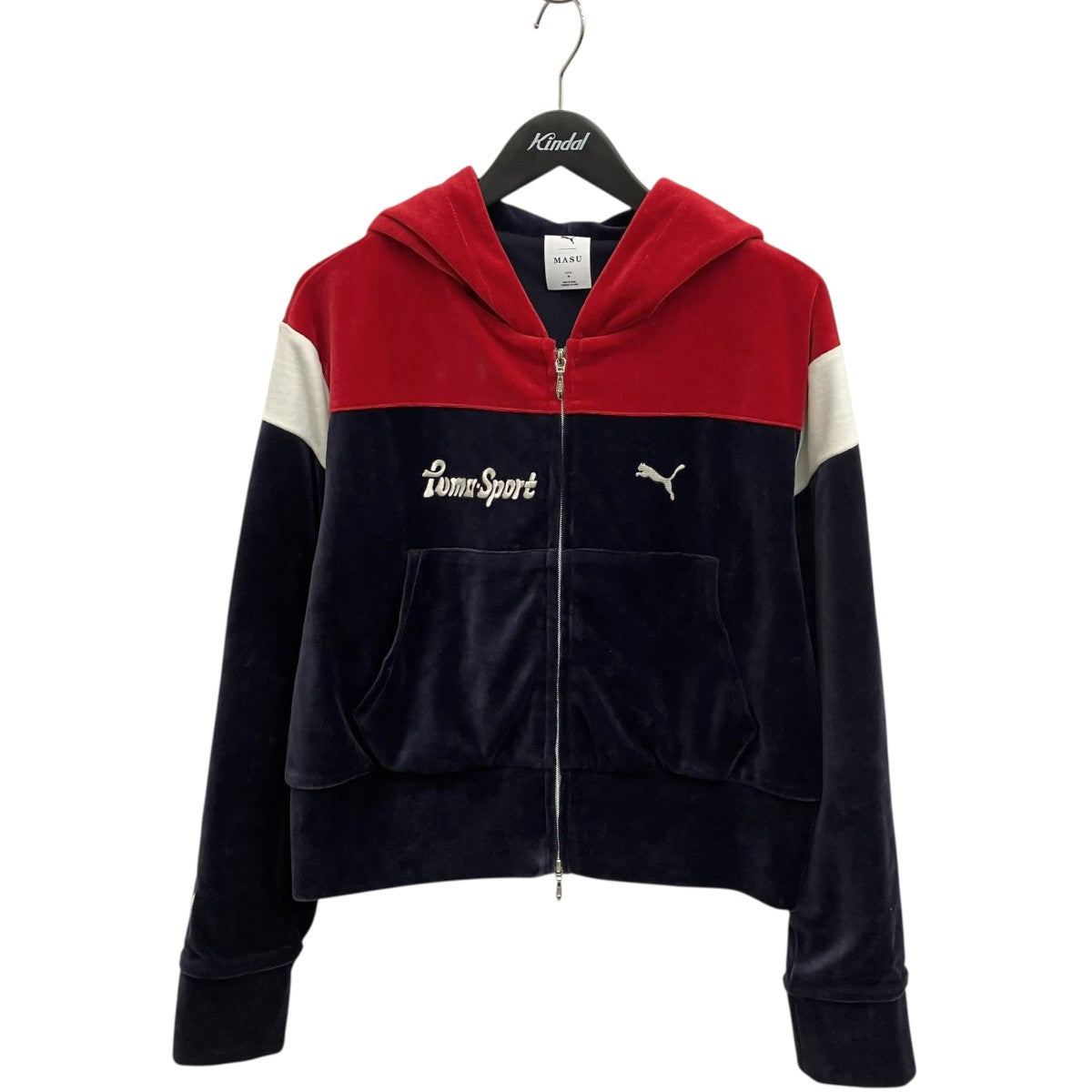 PUMA×MASU 25AWSHORT TRACK HOODIEパーカー636086 古着・中古-1枚目のアイテム画像