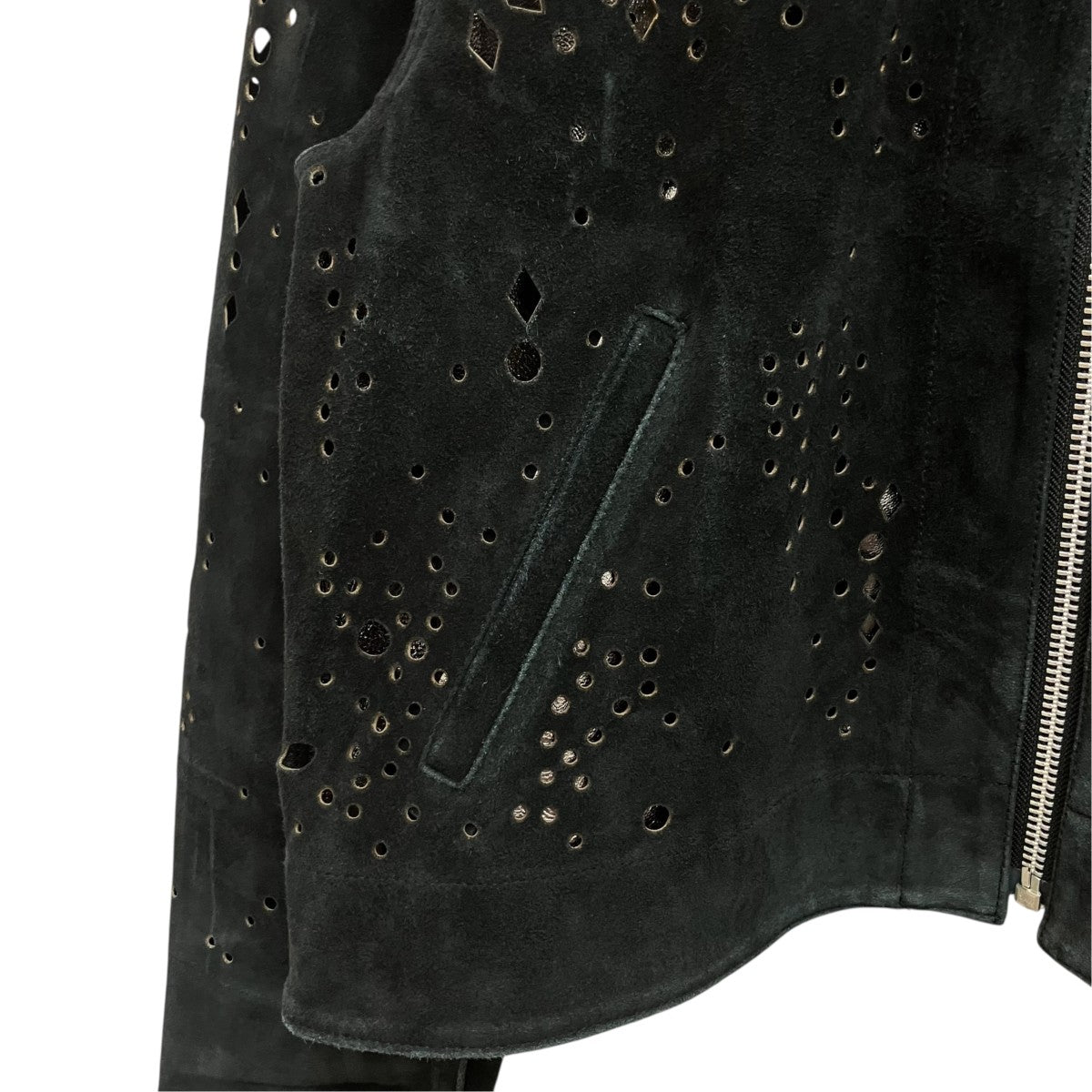 MASU GALAXY CUT LEATHER JACKETレザージャケットMFFW-BL0823 古着・中古-5枚目のアイテム画像