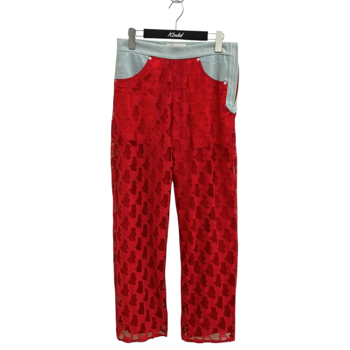 MASU 23AWANGEL LACE JEANSパンツMFFW-PT0123 古着・中古-1枚目のアイテム画像