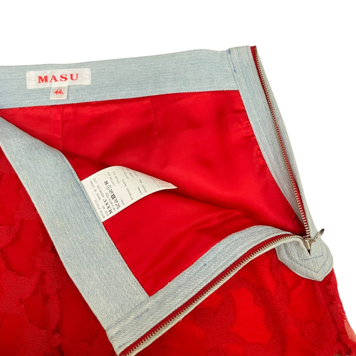 MASU 23AWANGEL LACE JEANSパンツMFFW-PT0123 古着・中古-6枚目のアイテム画像