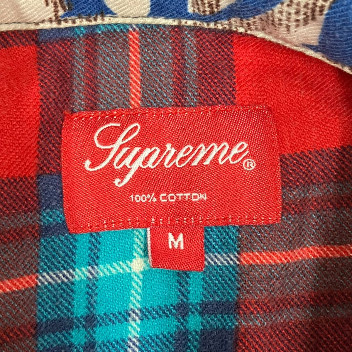 Supreme 18SSシャツジャケット 古着・中古-9枚目のアイテム画像