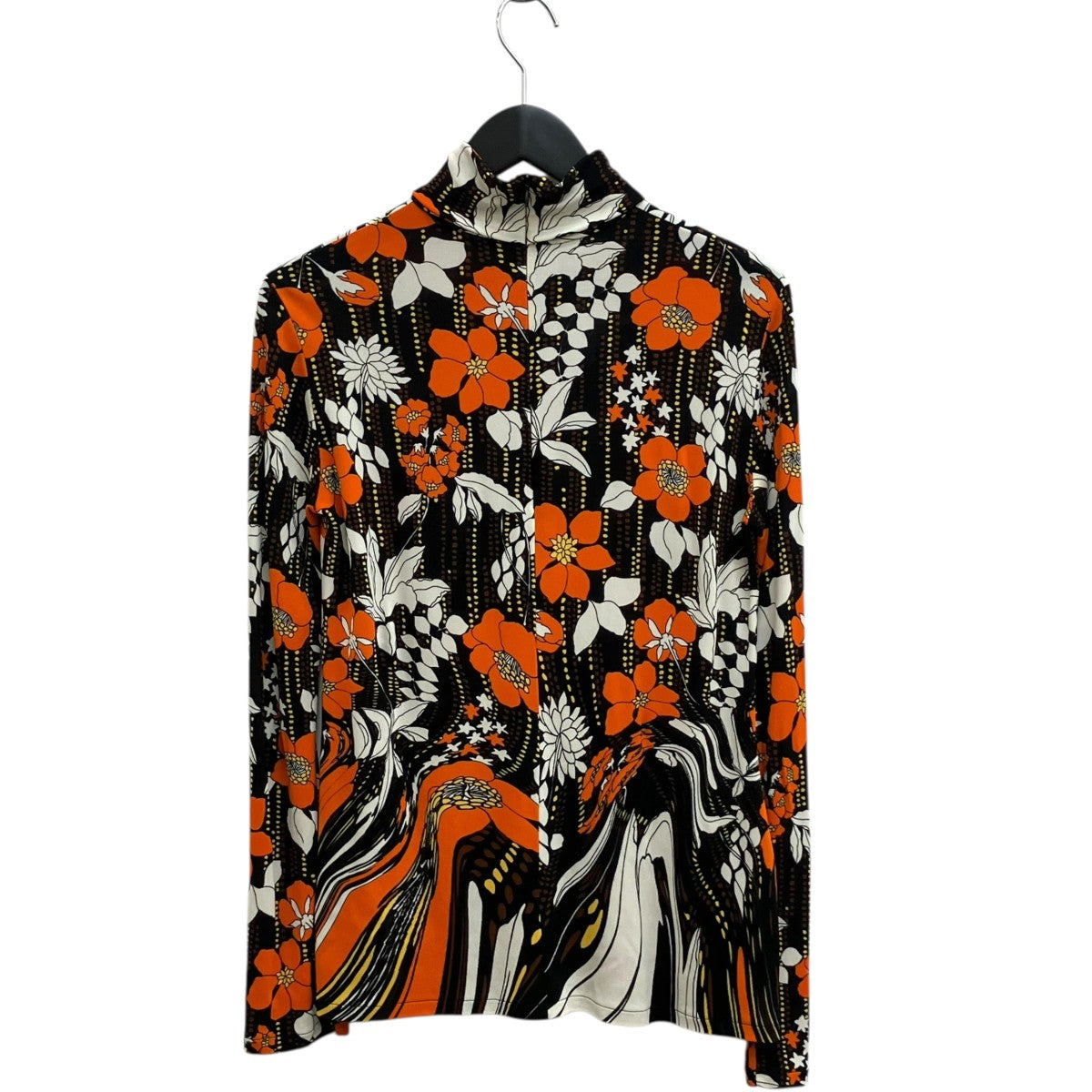 PRADA フローラルプリントカットソー 39487 古着・中古-2枚目のアイテム画像
