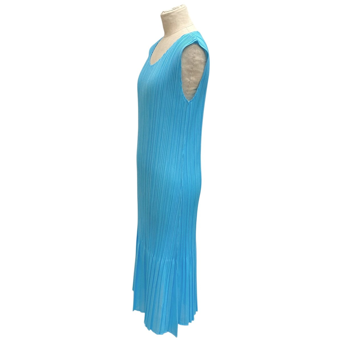 PLEATS PLEASE ノースリーブワンピースPP21-JH408 古着・中古-3枚目のアイテム画像