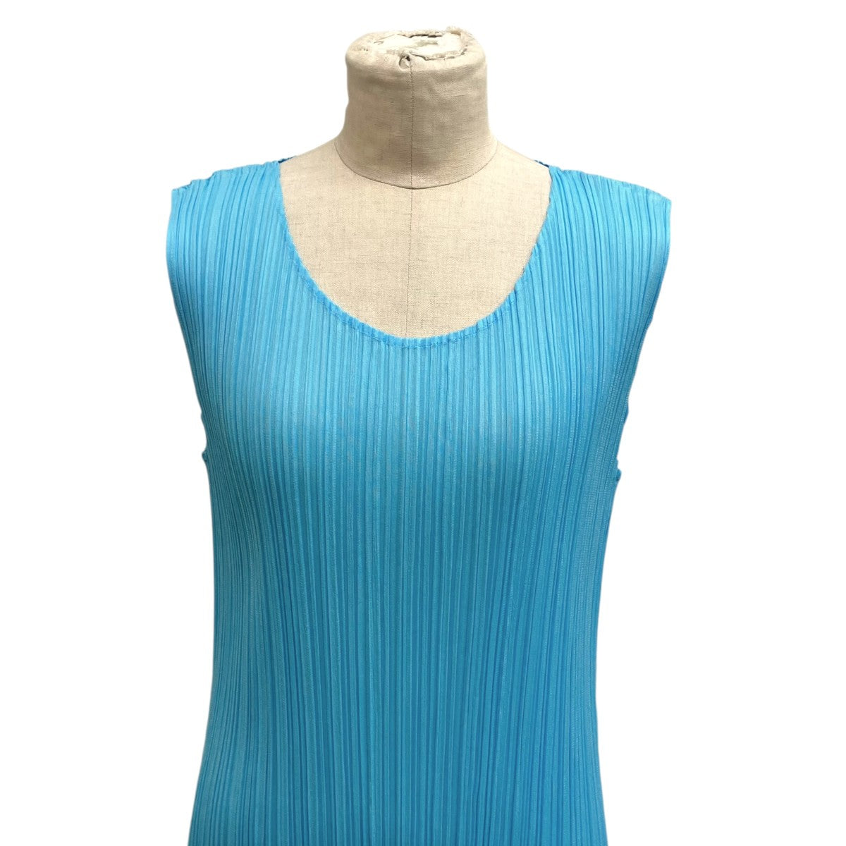 PLEATS PLEASE ノースリーブワンピースPP21-JH408 古着・中古-4枚目のアイテム画像