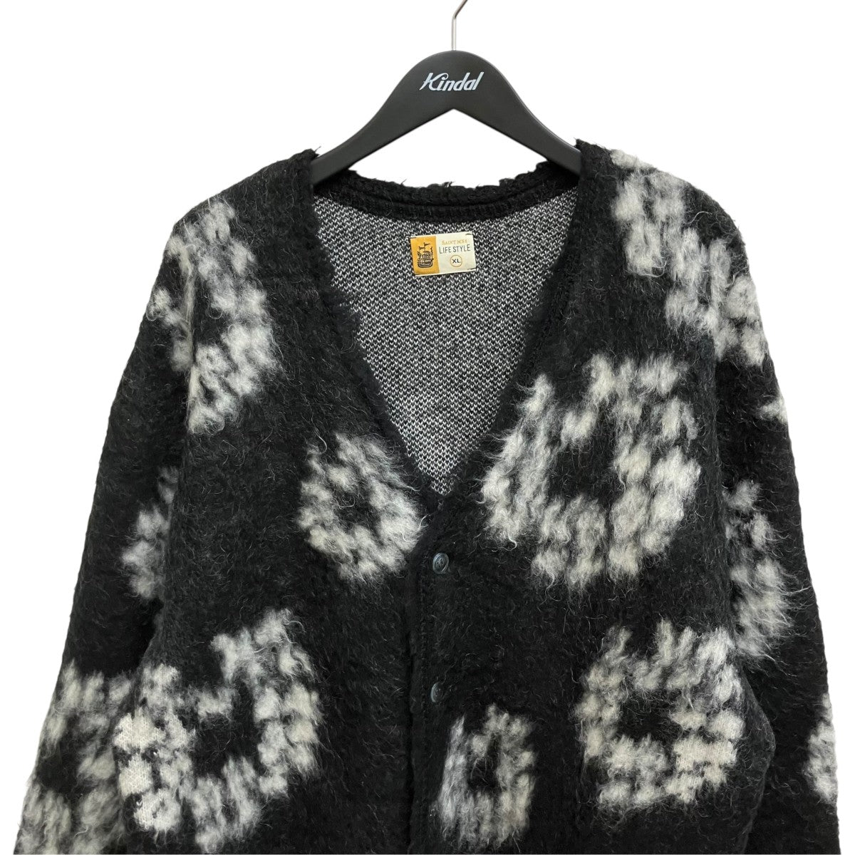 SAINT MICHAEL×Denim Tears DT MH CARDIGANカーディガンSM-YS1-0000-C50 古着・中古-3枚目のアイテム画像