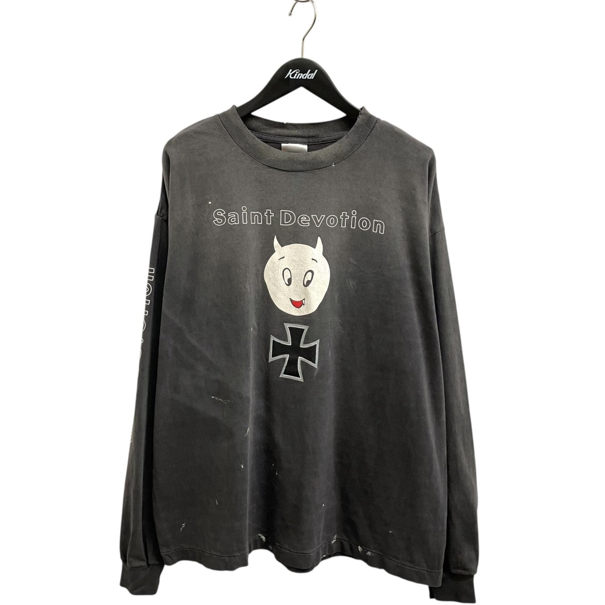 SAINT MICHAEL SAINT DEVOTION LS T-SHIRT長袖TシャツSM-MK8-0000-027 古着・中古-1枚目のアイテム画像