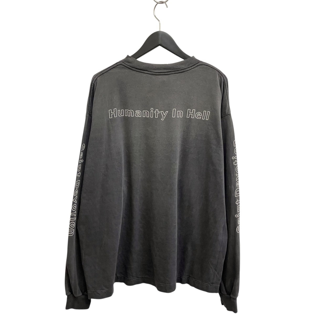 SAINT MICHAEL SAINT DEVOTION LS T-SHIRT長袖TシャツSM-MK8-0000-027 古着・中古-2枚目のアイテム画像