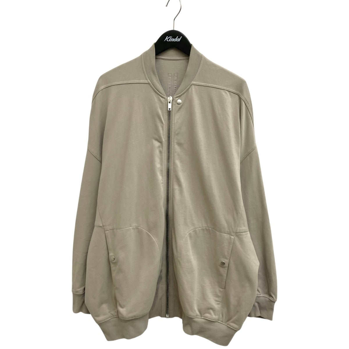 RICK OWENS 23AWJUMBO PETER FLIGHTジップカーディガンRU02C7243-BA 古着・中古-1枚目のアイテム画像