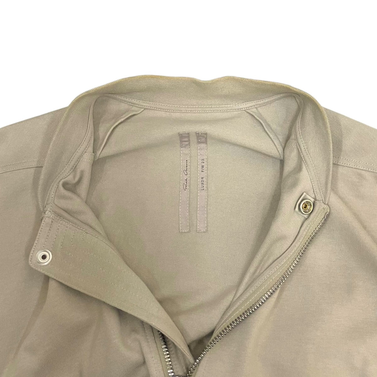 RICK OWENS 23AWJUMBO PETER FLIGHTジップカーディガンRU02C7243-BA 古着・中古-7枚目のアイテム画像