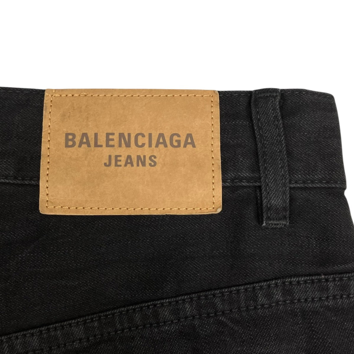 BALENCIAGA Low Crotch Jeansデニムパンツ706652 古着・中古-5枚目のアイテム画像