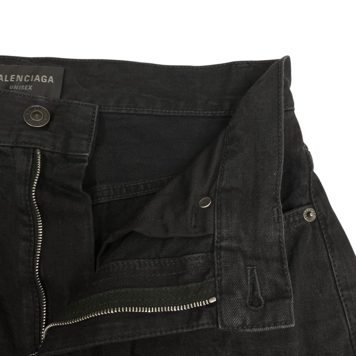 BALENCIAGA Low Crotch Jeansデニムパンツ706652 古着・中古-6枚目のアイテム画像