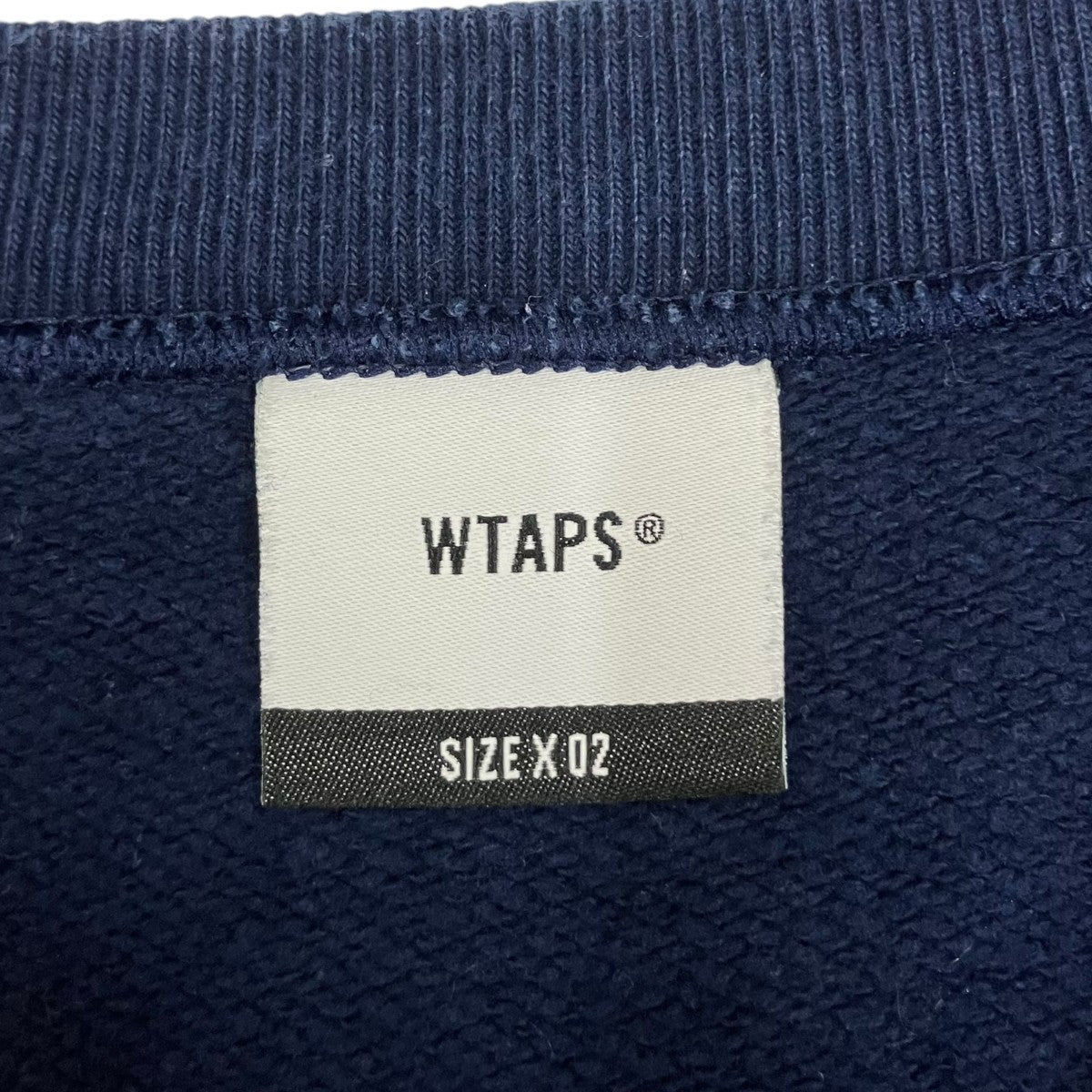 WTAPS(ダブルタップス) TNNL SWEATERスウェット ネイビー サイズ 02