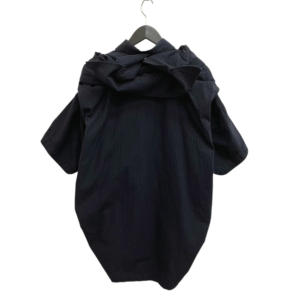 Maison MIHARA YASUHIRO SHAWL LAYERED H S SHIRTSチェック半袖シャツA16SH086 古着・中古-2枚目のアイテム画像