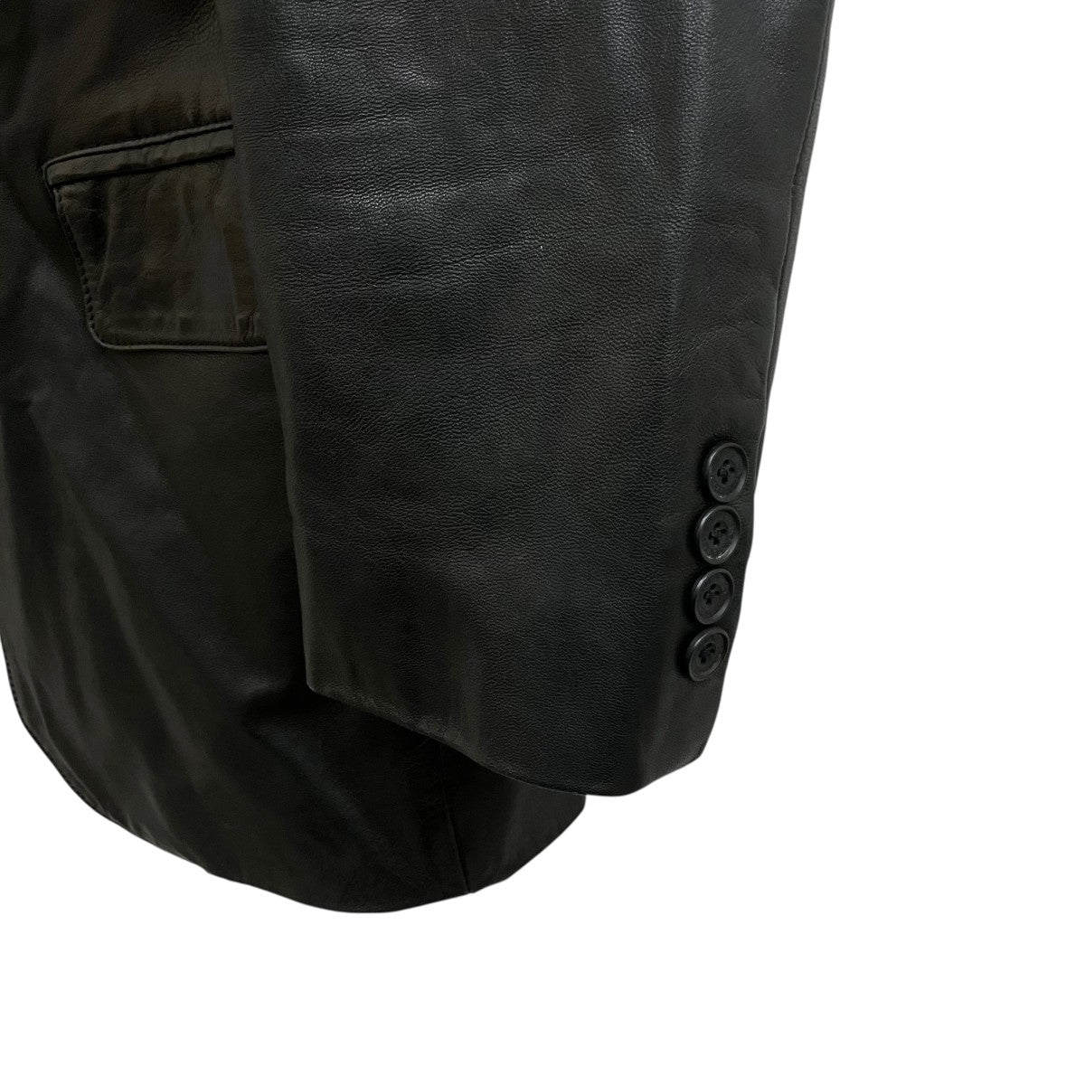 BURBERRY BLACK LABEL レザージャケットBME90-020-09 古着・中古-5枚目のアイテム画像