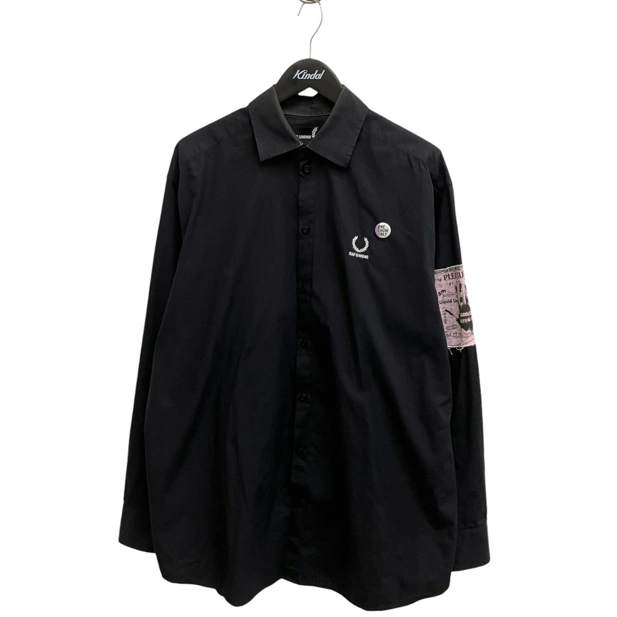 FRED PERRY×RAF SIMONS 長袖シャツSM1955 古着・中古-1枚目のアイテム画像