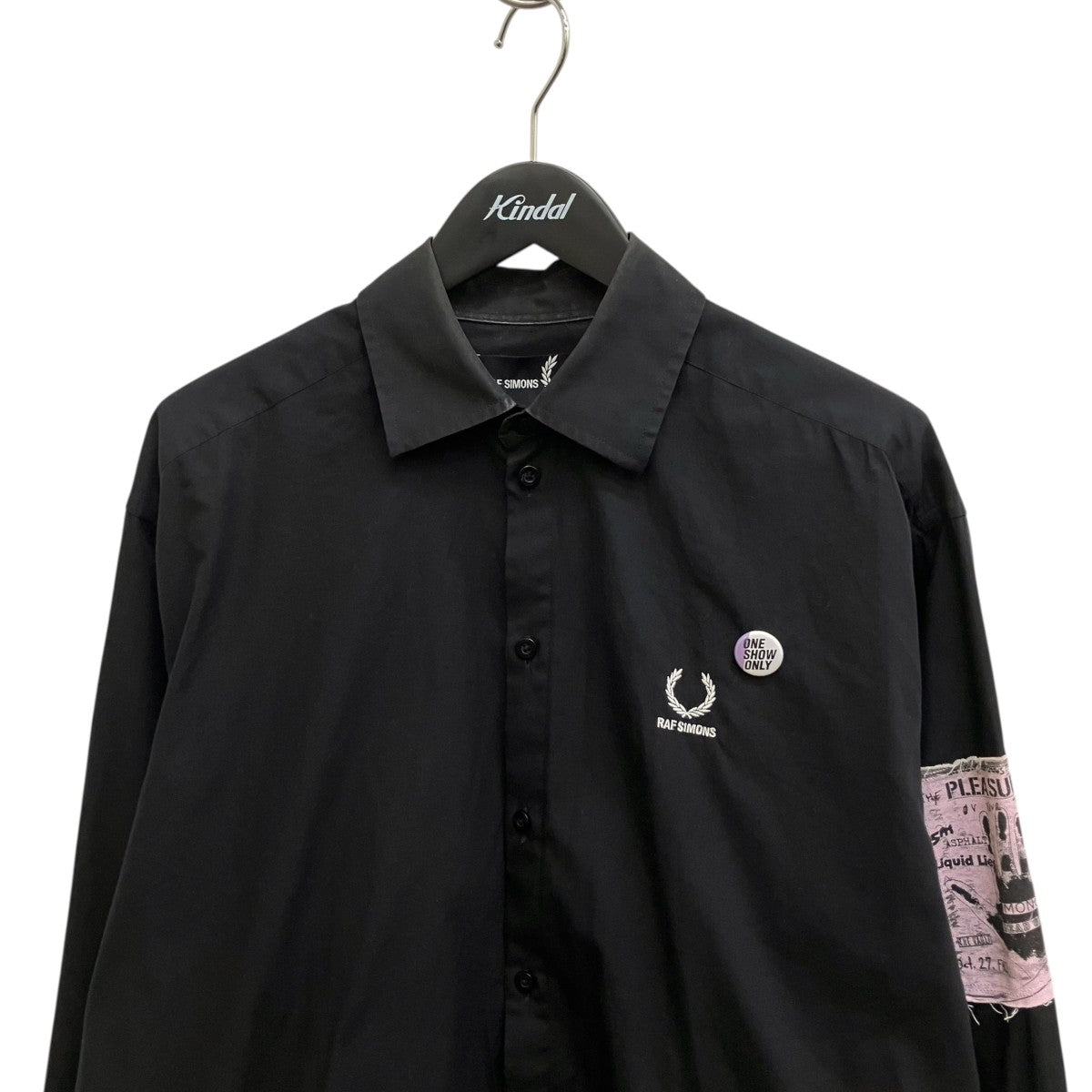 FRED PERRY×RAF SIMONS 長袖シャツSM1955 古着・中古-3枚目のアイテム画像