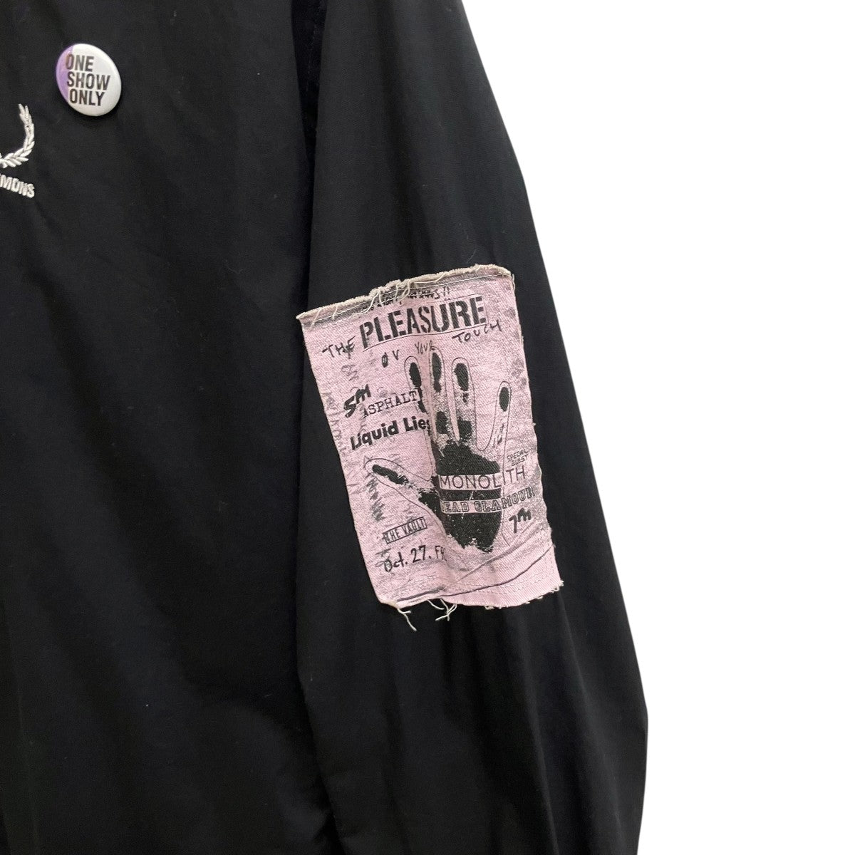 FRED PERRY×RAF SIMONS 長袖シャツSM1955 古着・中古-4枚目のアイテム画像