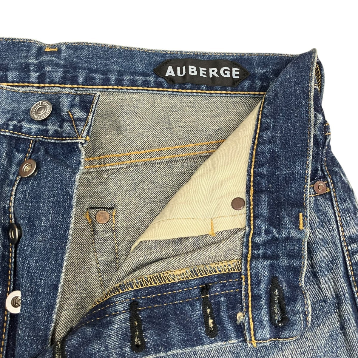 AUBERGE Marlon (USED)デニムパンツ 古着・中古-6枚目のアイテム画像