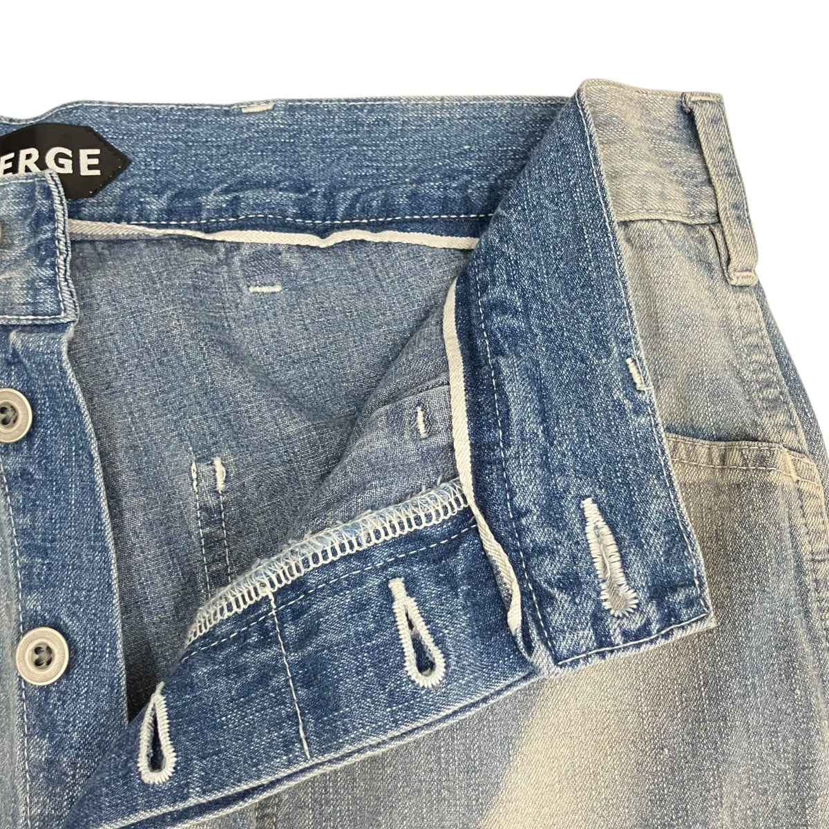 AUBERGE 25SSバックルバックデニムパンツGASPARD BL 古着・中古-5枚目のアイテム画像