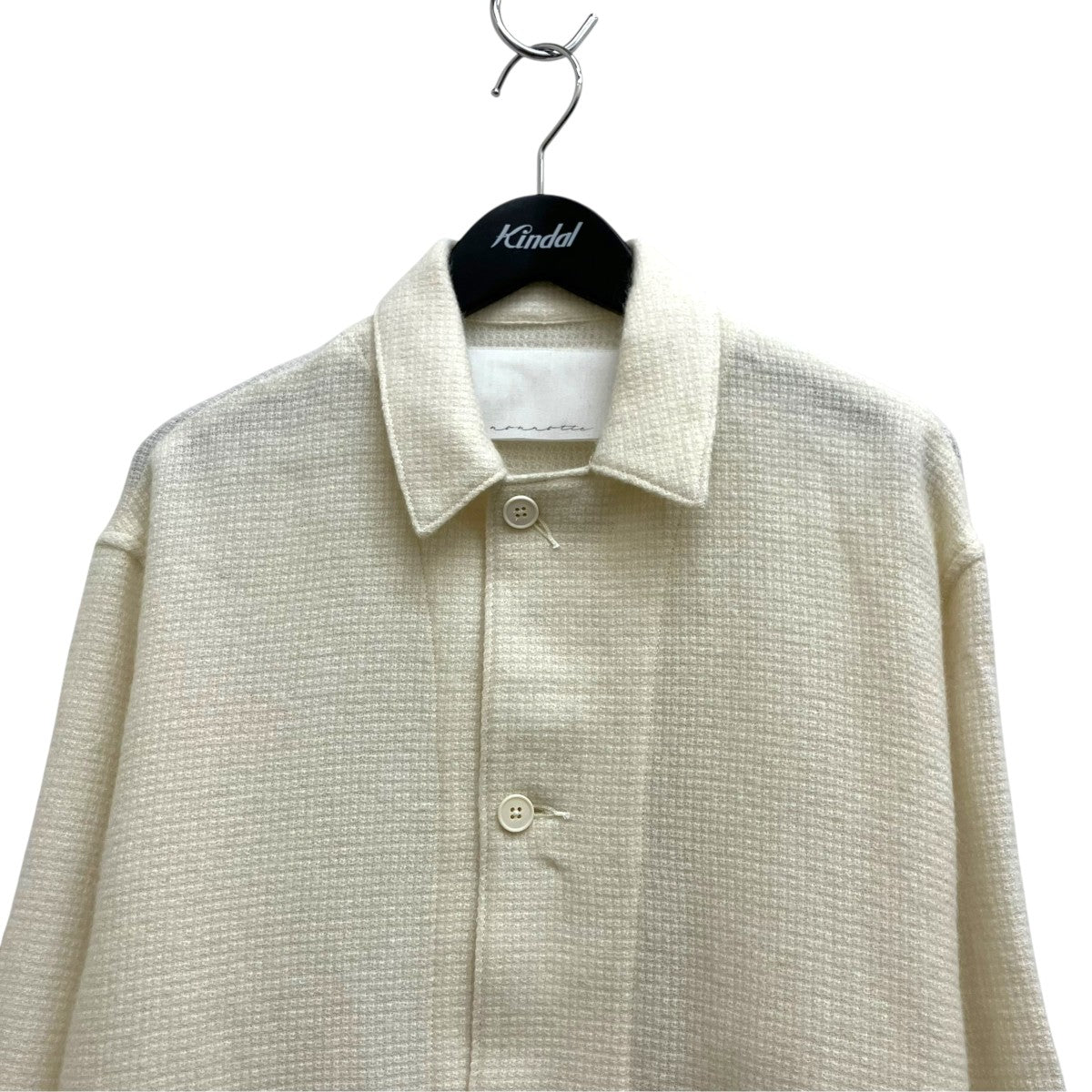 nonnotte Draping Shirt Jacket ／N-25A-019 古着・中古-3枚目のアイテム画像