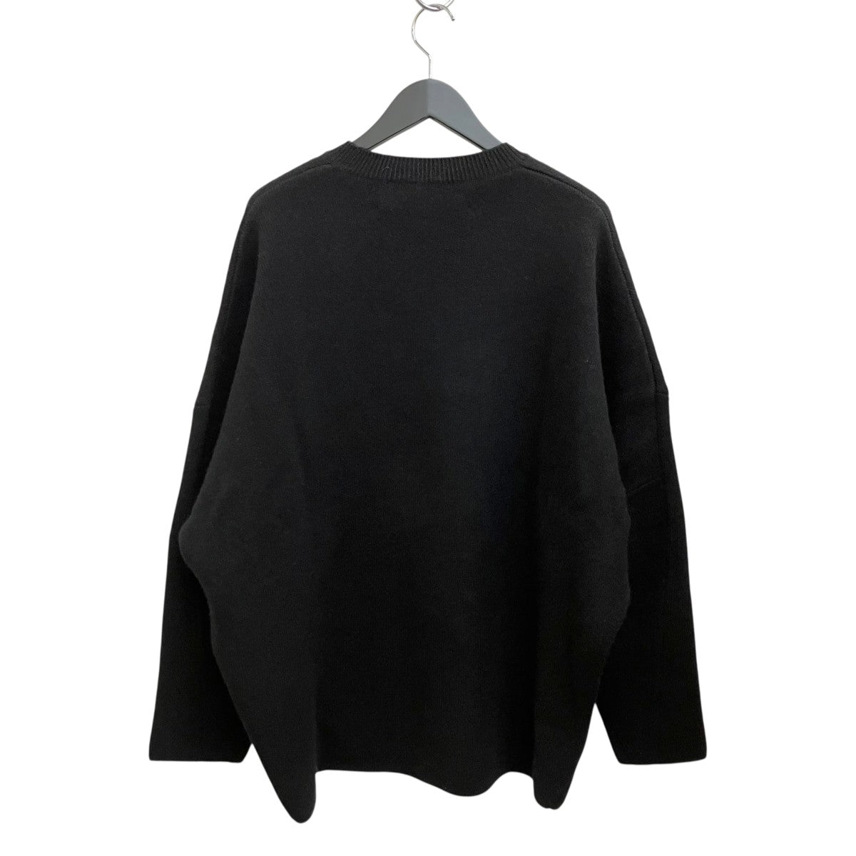 Wool Yak Smooth Knit Draping C N PulloverニットN-25A-004