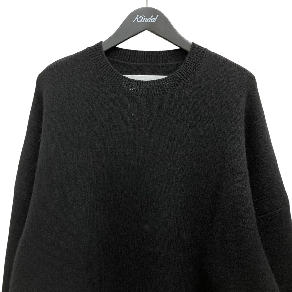 Wool Yak Smooth Knit Draping C N PulloverニットN-25A-004