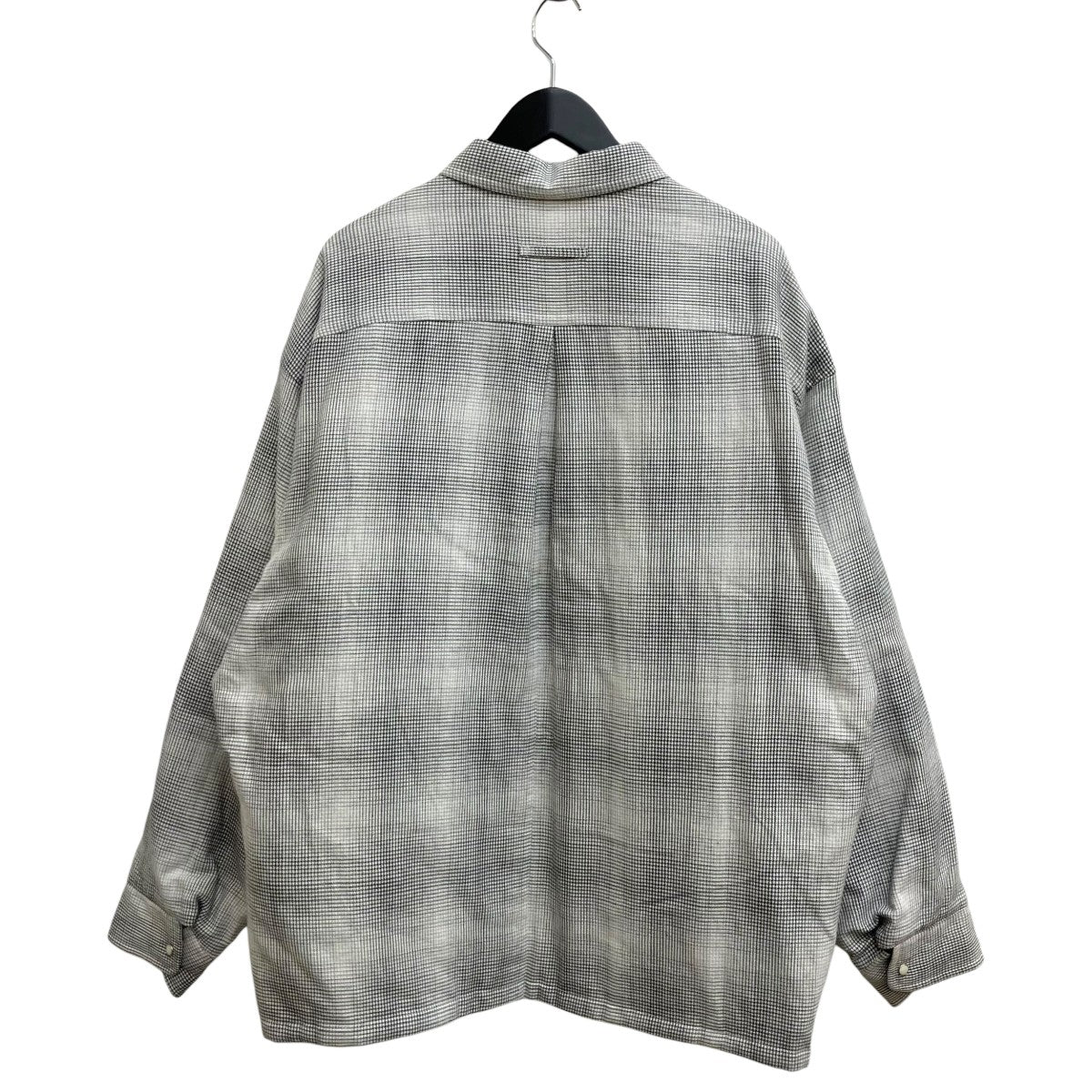 Padded shirt  BLUE STRIPE中綿ジャケット