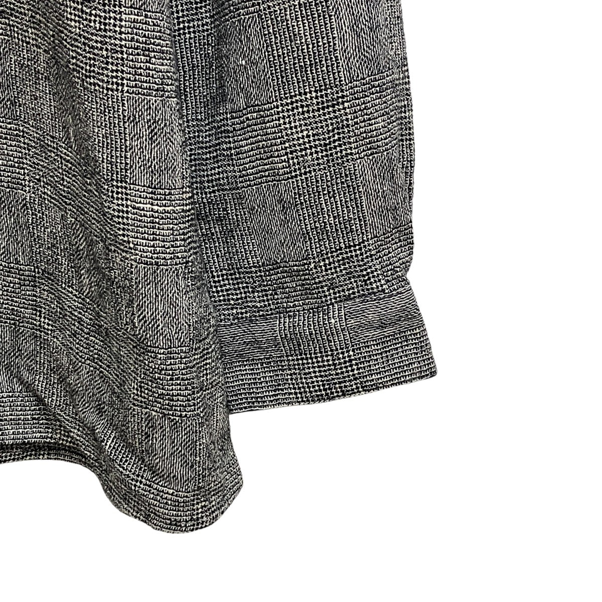 Aquellos Ojos Verdes Glen plaid Classic open collar shirt ／AOV-G2-ai-8 古着・中古-5枚目のアイテム画像