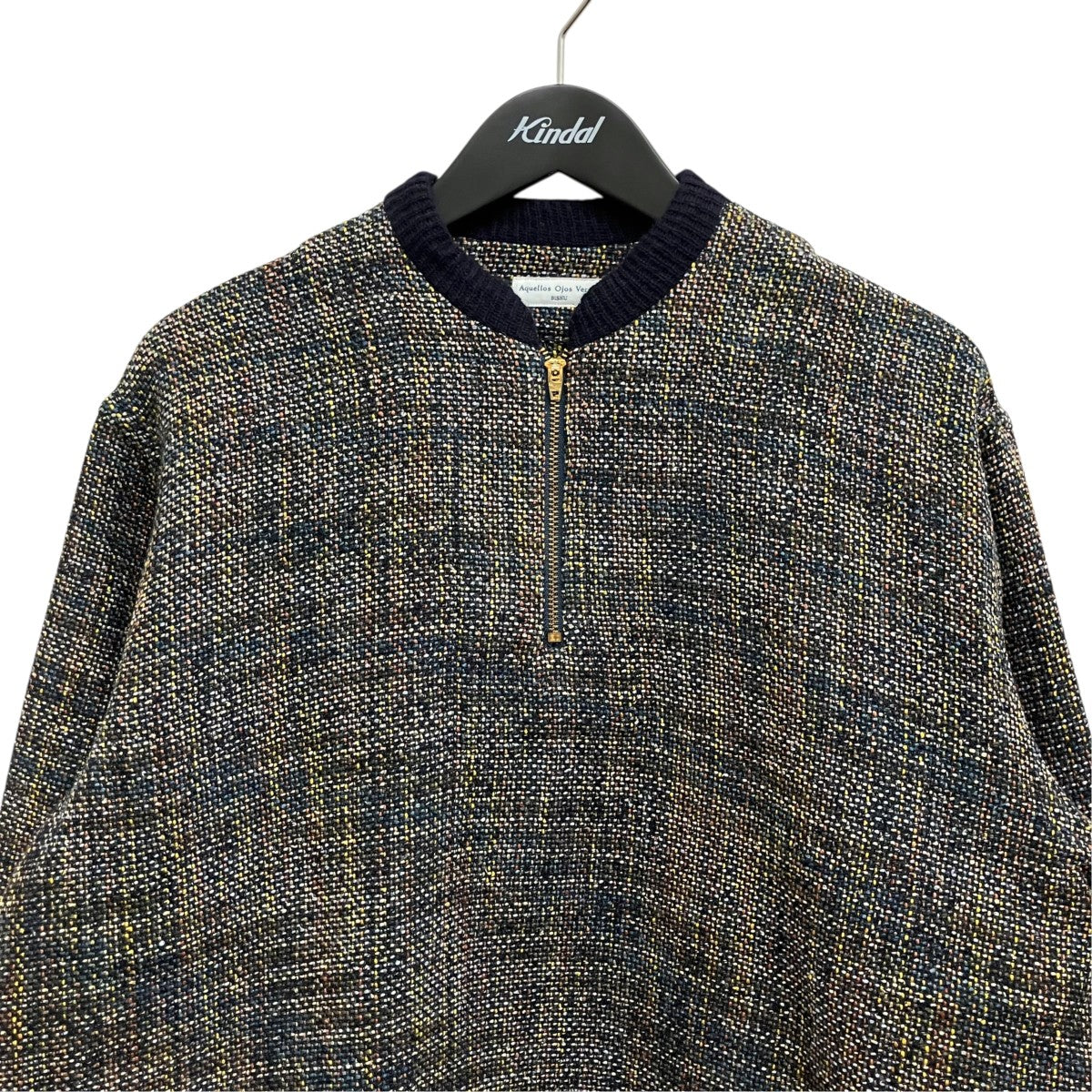 Matis Zip up pulloverハーフジップスウェットAOV-G2-ai-17