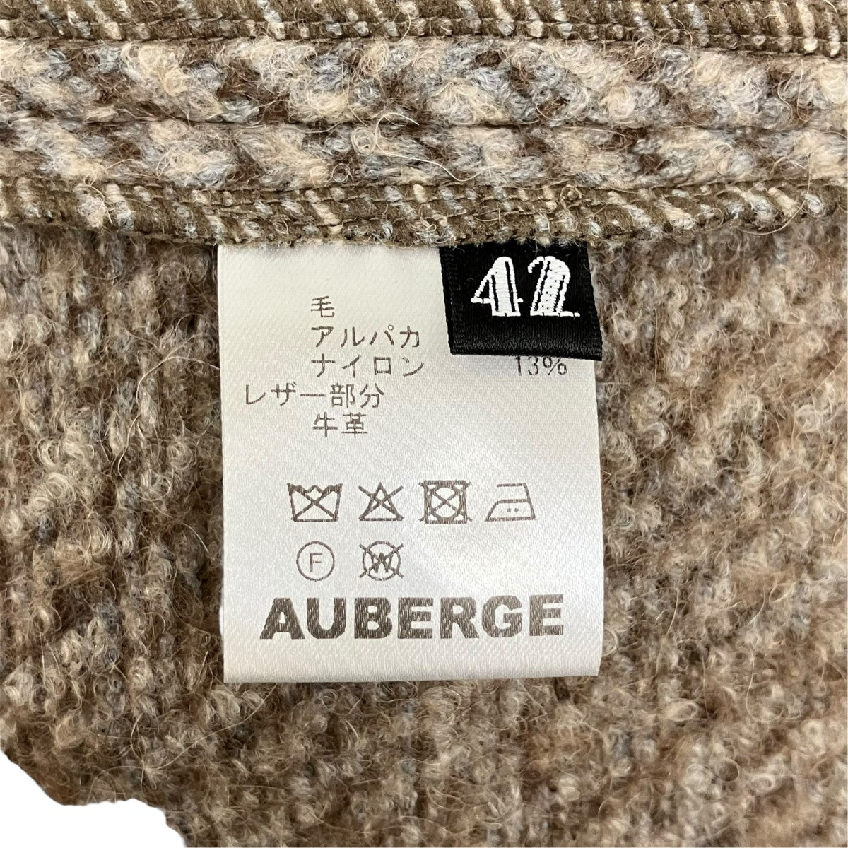 AUBERGE COUVEジャケット 古着・中古-6枚目のアイテム画像