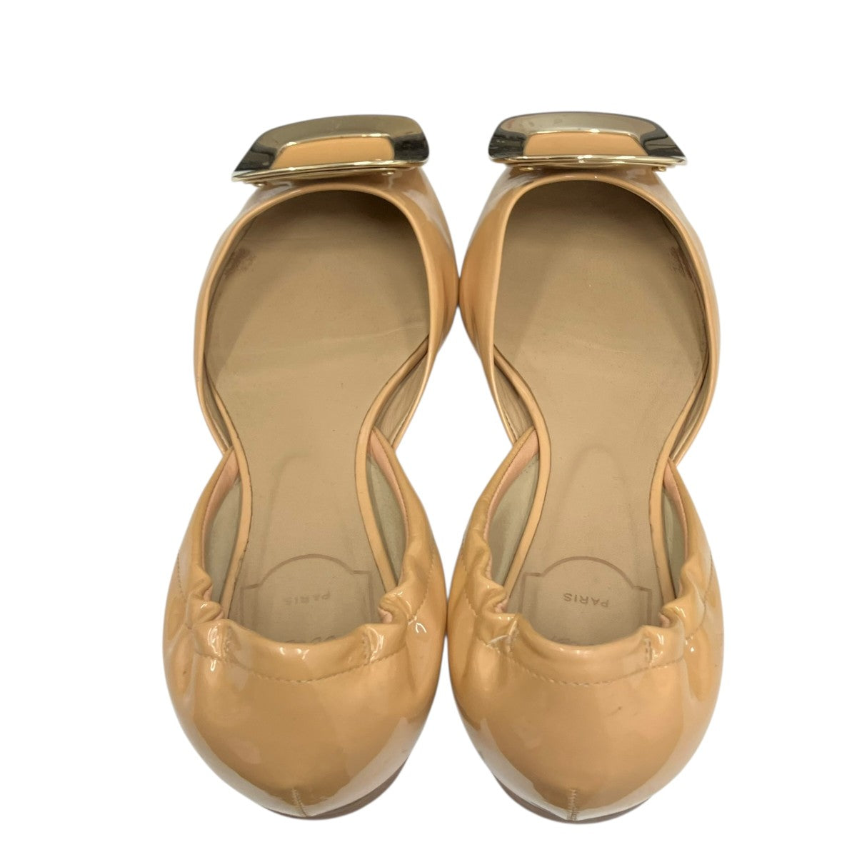 Roger Vivier パテントレザー・バレリーナフラットシューズ 古着・中古-4枚目のアイテム画像