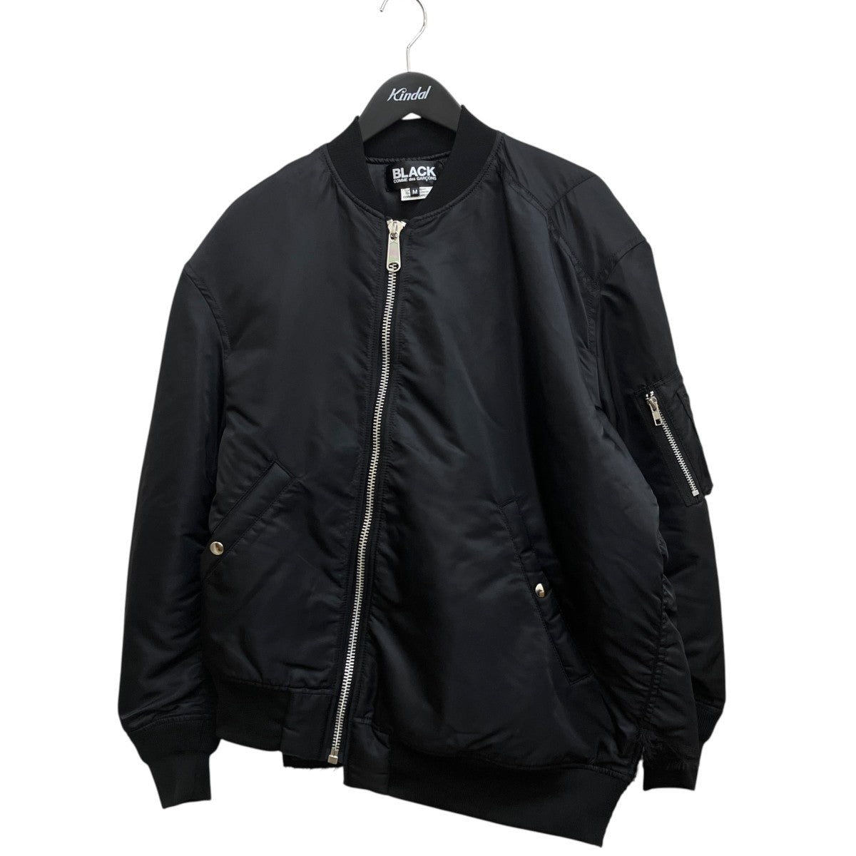 BLACK COMME des GARCONS AD2025 ナイロンツイル MA-1ジャケット 1P-J011 古着・中古-1枚目のアイテム画像