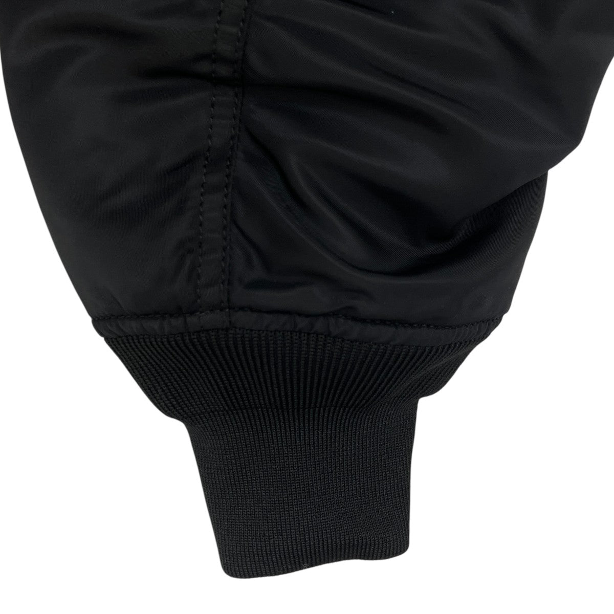 BLACK COMME des GARCONS AD2025 ナイロンツイル MA-1ジャケット 1P-J011 古着・中古-4枚目のアイテム画像