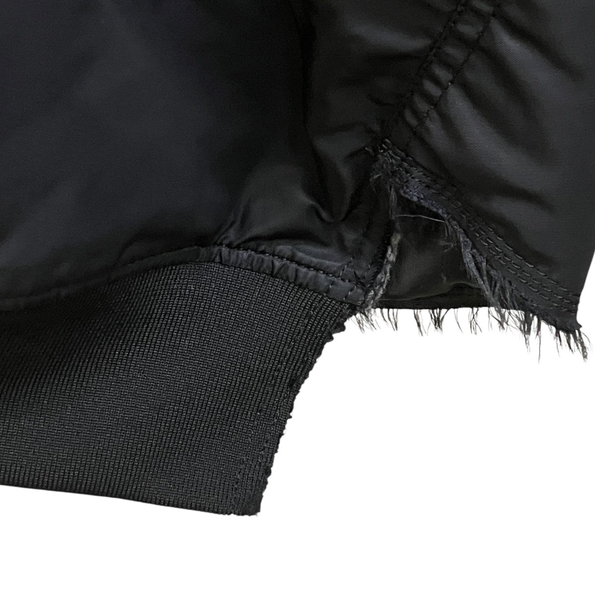 BLACK COMME des GARCONS AD2025 ナイロンツイル MA-1ジャケット 1P-J011 古着・中古-5枚目のアイテム画像